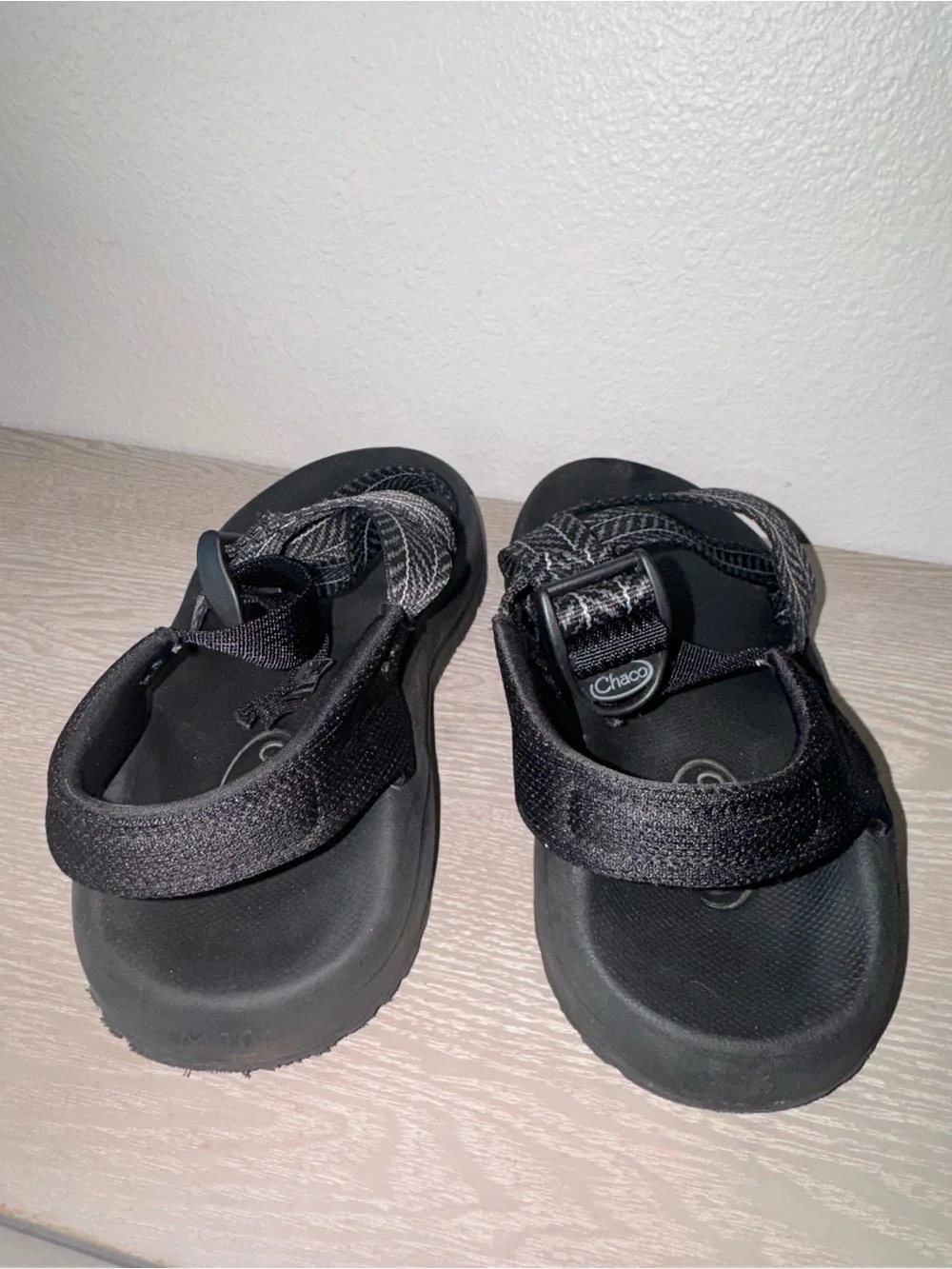 Men's CushZ Extra Cushioned Sandal black size 10